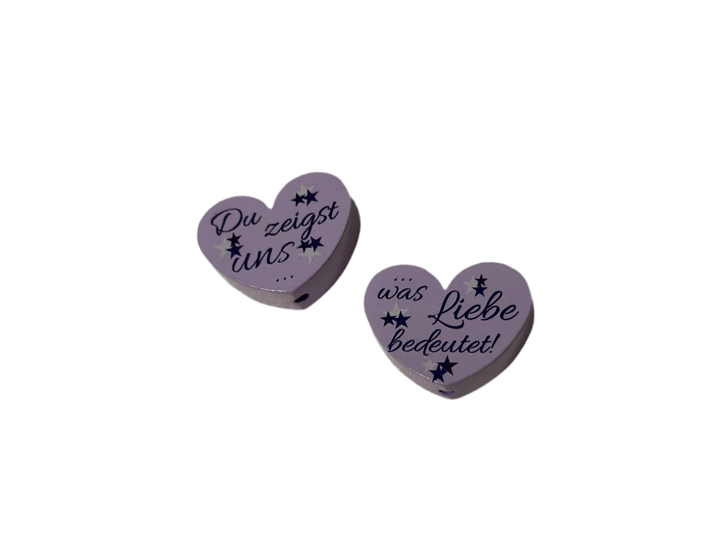 Schnullerkette Du zeigst uns was Liebe bedeutet