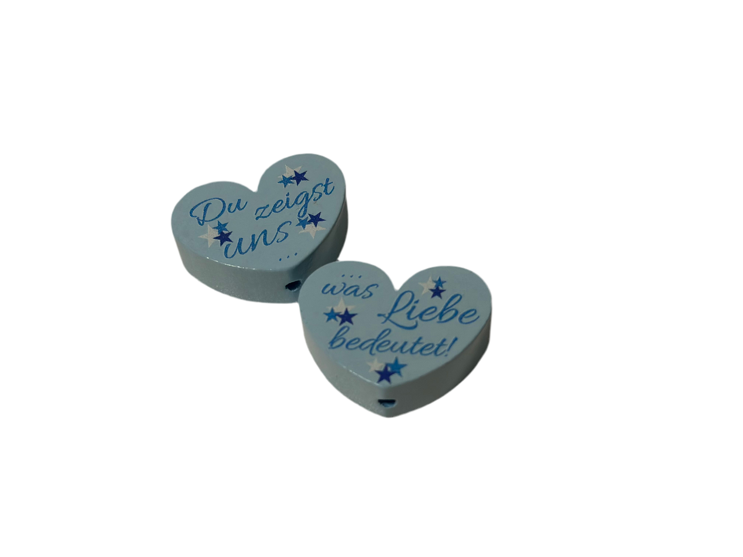 Schnullerkette Du zeigst uns was Liebe bedeutet