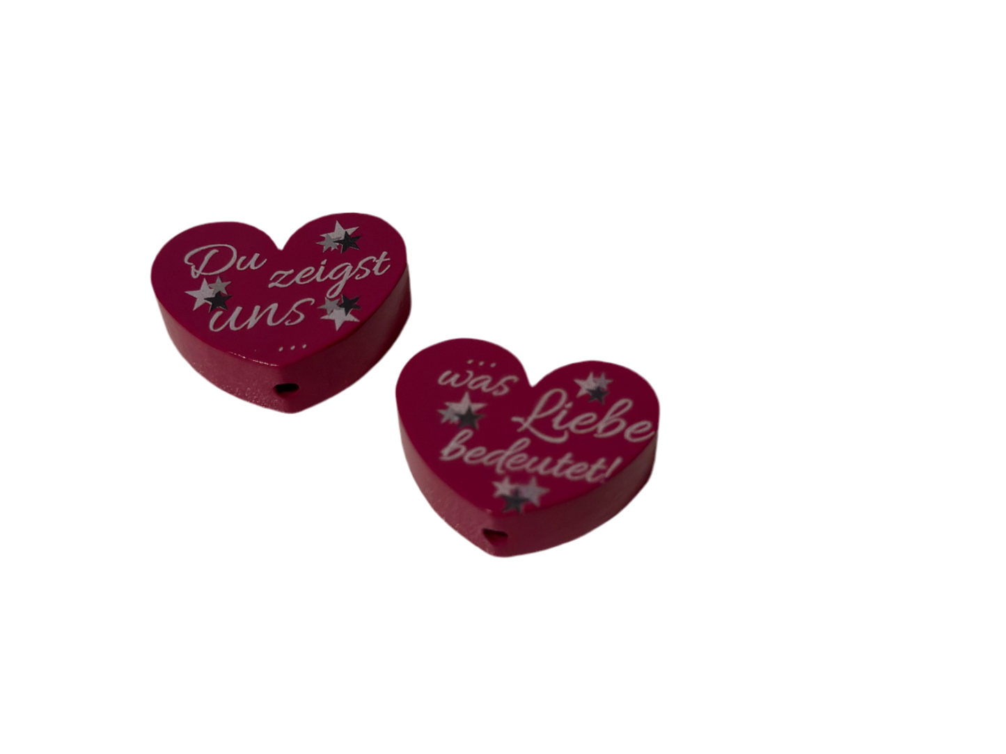 Schnullerkette Du zeigst uns was Liebe bedeutet