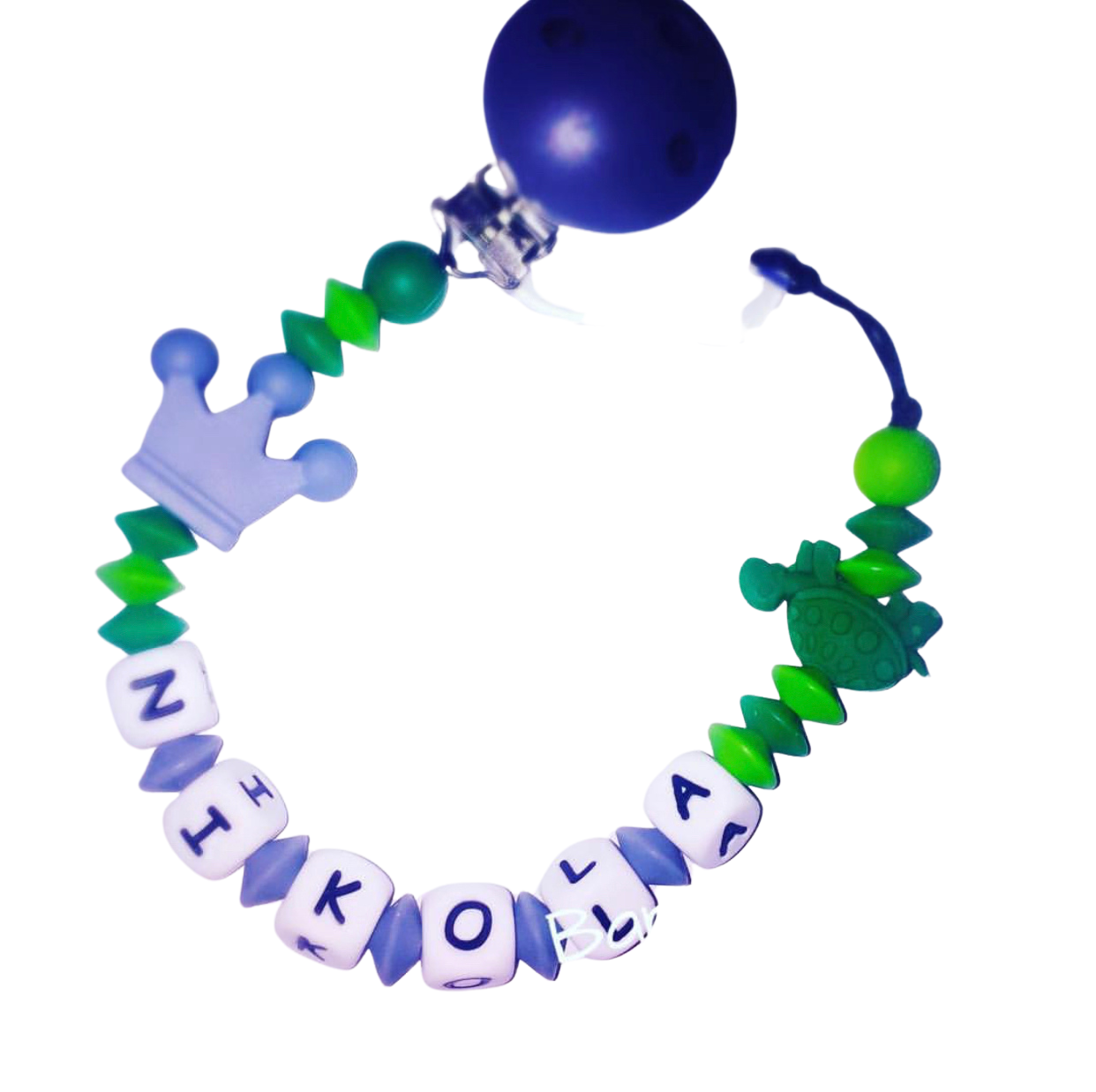 Schnullerkette “Schildkröte”