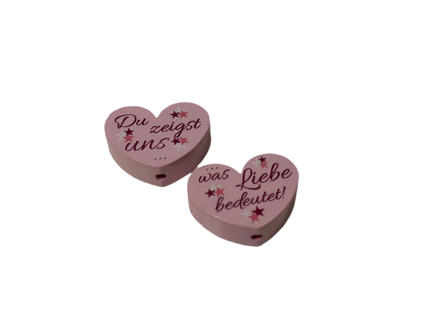 Schnullerkette Du zeigst uns was Liebe bedeutet